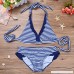 Alvivi Girls Kids Striped Tankini Swimsuit Halter Tops + Bottoms 2PCS Clothes Set B07DHD8MK5